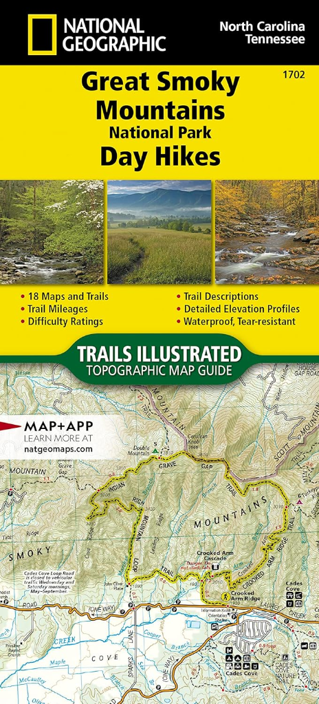 NatGeo Day Hikes Map